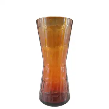 Alsterfors #AV422 Swedish / Scandinavian Brown Glass Vase