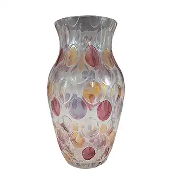 Borske Sklo Vintage Glass 'Nemo' Vase by Max Kannegiesser