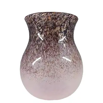 Monart SA.VII Pink Copper Aventurine Vintage Glass Vase