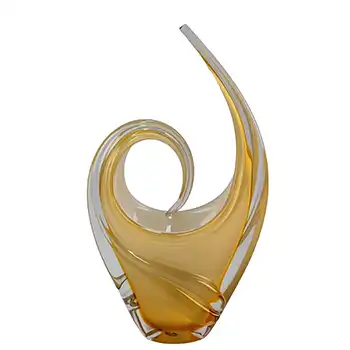 Arte Nuova Pustetto & Zanetti Murano Sommerso Glass Lamp