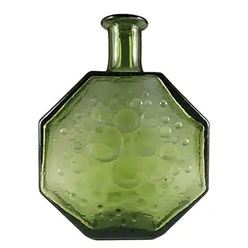 Riihimaki #1720 Riihimaen Green Glass Nanny Still 'Polaris' Vase