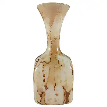 Stelvia Italian Empoli 'Fatto A Mano' Vintage Glass Vase