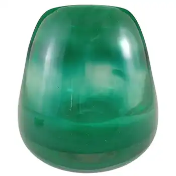 Wedgwood / Stennett-Willson Green Glass Studio Vase RSW103/1