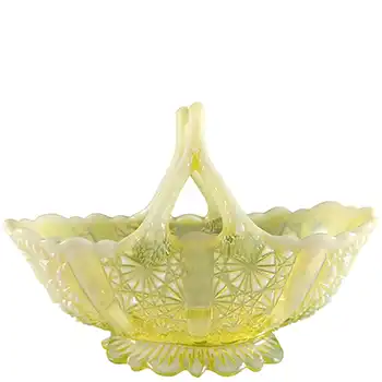 Davidson Primrose Pearline Glass Lady Chippendale Bowl
