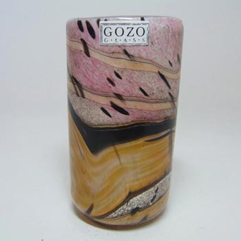 Gozo Maltese Glass \'Seashell\' Vase - Signed + Labelled