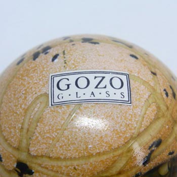 Gozo Glass 'Seashell' Paperweight - Signed + Labelled