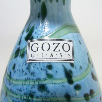 Gozo Glass 'Seaweed' Perfume Bottle - Signed + Labelled