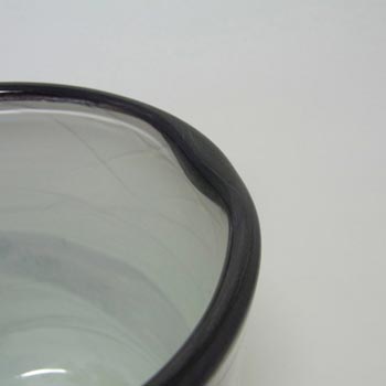 Gozo Maltese Glass 'Noir' Vase - Signed + Labelled