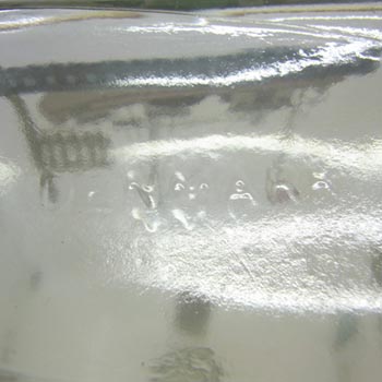 Holmegaard Danish Glass Bottle/Decanter - Labelled
