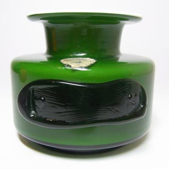 Holmegaard Palet Green Cased Glass Spice Jar by Michael Bang