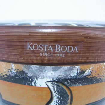 Kosta Boda Glass 'Tonga' Bowl - Signed Monica Backström