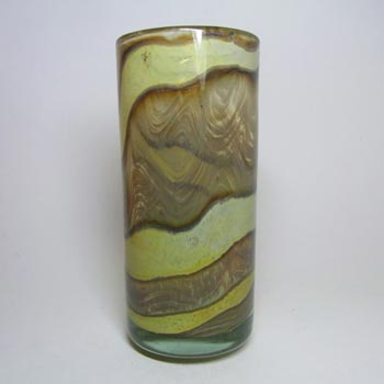 Mdina Maltese Sandy Earthtones Glass Vase