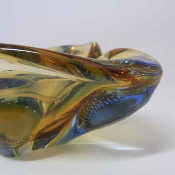 Czech Mstisov Glass 'Pizzicato' Bowl by Hana Machovská