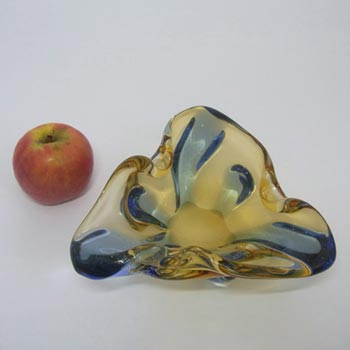 Czech Mstisov Glass 'Pizzicato' Bowl by Hana Machovská