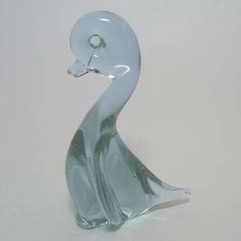 Czech/Swedish? Neodymium/Alexandrite Lilac Glass Swan