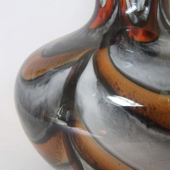V.B. Opaline Florence Italian Marbled Glass Vase/Jug