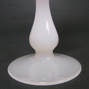 Portieux French Pink + Opaline Glass Vase - Labelled