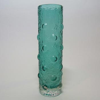Riihimaki #1462 Riihimaen Tamara Aladin Green Glass Vase