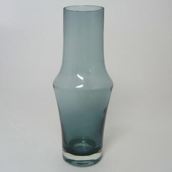 Riihimaki #1376 Riihimaen Tamara Aladin Blue Glass Vase