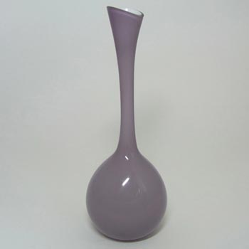 Lindshammar/Gunnar Ander 50's Swedish Purple Glass Vase