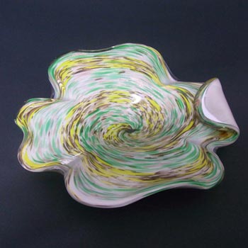 (image for) Fratelli Toso Murano Aventurine Art Glass Dish/Bowl