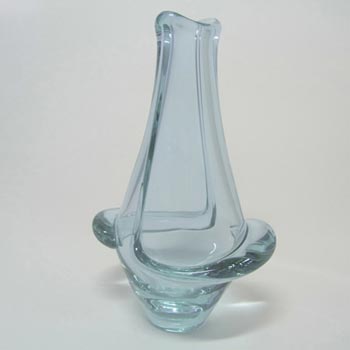 Zelezny Brod Neodymium Czech Glass Vase by Frantisek Zemek
