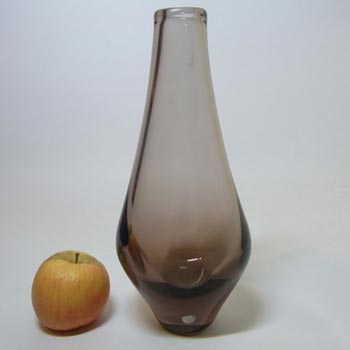Czech Zelezny Brod Amber Glass Vase - Miloslav Klinger