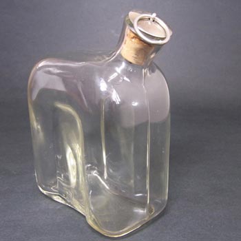Alsterfors Scandinavian 1960s Glass Decanter - Labelled