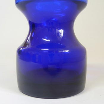 Alsterfors #AV229/16 Scandinavian Blue Glass 6.5" Vase