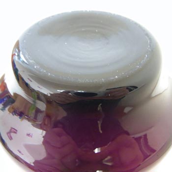 Stölzle Oberglas Austrian Purple Glass Vase - Labelled