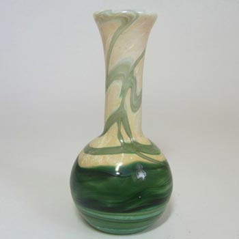 Gozo Maltese Glass \'Springtime\' Vase - Signed +Labelled