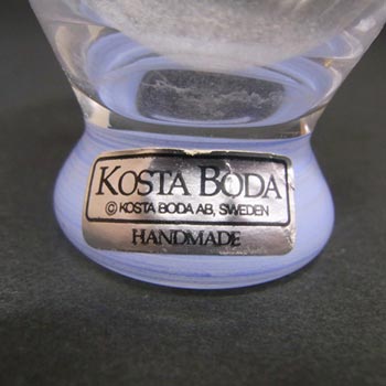 Kosta Boda Glass Vase - Labelled, Signed Ulrica Vallien