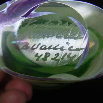 Kosta Boda Glass 'Galaxy' Vase - Signed Bertil Vallien