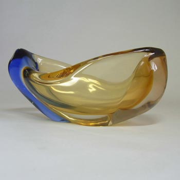 Czech Mstisov Glass Romana Bowl by Hana Machovská