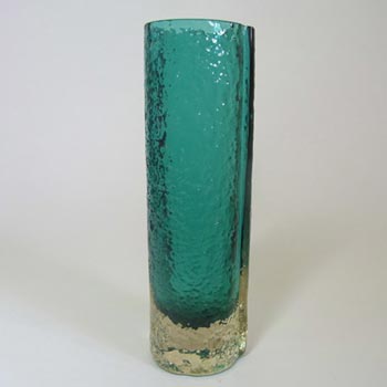 Riihimaki #1456 Riihimaen Tamara Aladin Green Glass Vase