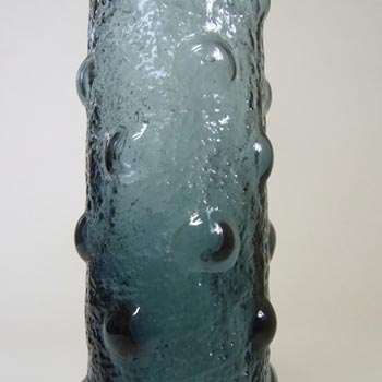 Riihimaki #1462 Riihimaen Tamara Aladin Blue Glass Vase