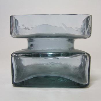 Riihimaki 'Pala' Riihimaen Helena Tynell Smoky Glass Vase
