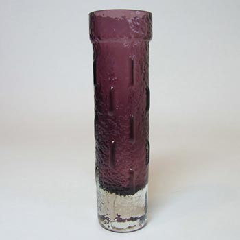 (image for) Riihimaki #1461 Riihimaen Tamara Aladin Purple Glass Vase
