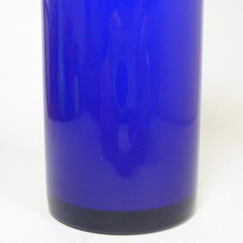 Alsterfors #S5000 Per Olof Ström Blue Cased Glass Vase - Signed