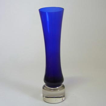 Sea Glasbruk/Kosta 1970\'s Swedish Blue Glass Vase