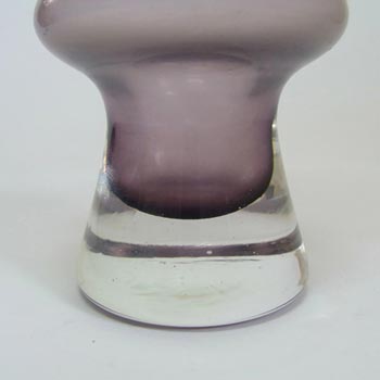 Sea Glasbruk/Kosta 1970's Swedish Purple Glass Vase