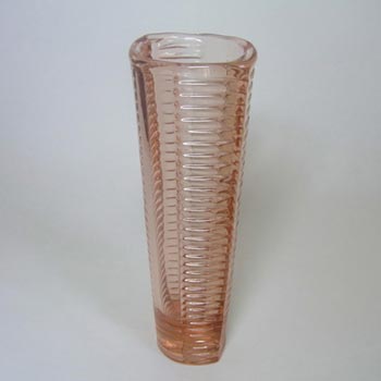Nemsova Sklo Union Pink Glass Vase - Milos Filip #2002
