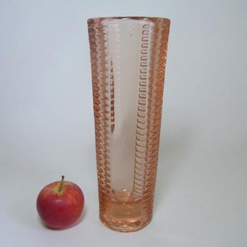 Nemsova Sklo Union Pink Glass Vase - Milos Filip #2002