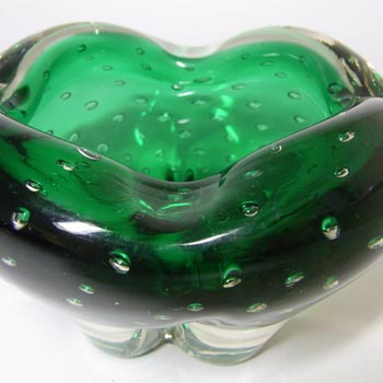Whitefriars #9409 Baxter Meadow Green Glass Molar Bowl