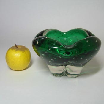 Whitefriars #9409 Baxter Meadow Green Glass Molar Bowl