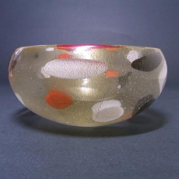 Barovier & Toso? Murano Gold Leaf/Murrines Glass Bowl
