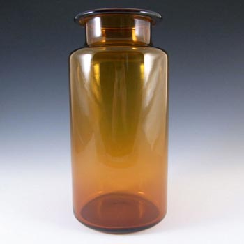 Dartington #FT224 RARE Frank Thrower Glass \'Candy\' Vase