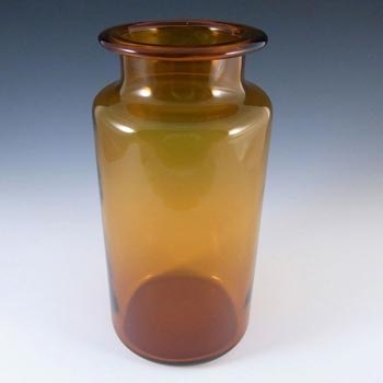 Dartington #FT224 RARE Frank Thrower Glass 'Candy' Vase