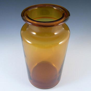 Dartington #FT224 RARE Frank Thrower Glass 'Candy' Vase