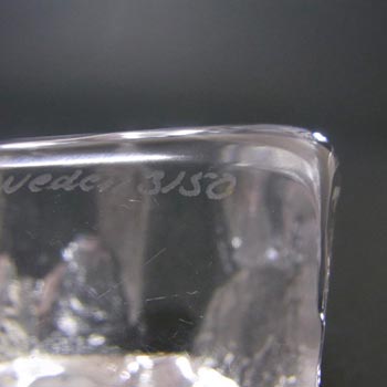 Mats Jonasson #3150 Glass Seal Paperweight - Signed